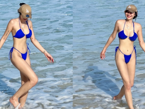 海邊遇見超火辣比基尼美女　完美身材稱霸整個沙灘！