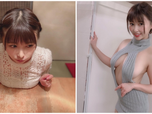 奶奶太重只能放桌上　新生代「露出系寫真女星」橘 まりや露出飽滿巨乳卻被潛規則！