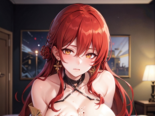 🔞AI Generation ~ BoBo-Himeko Paizuri 4