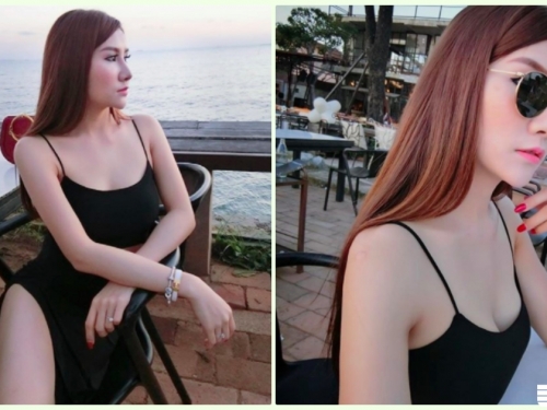 餐廳驚見「白皙長腿辣妹」迷人美乳超飽滿！誘惑的「極致奶量」讓人好興奮…