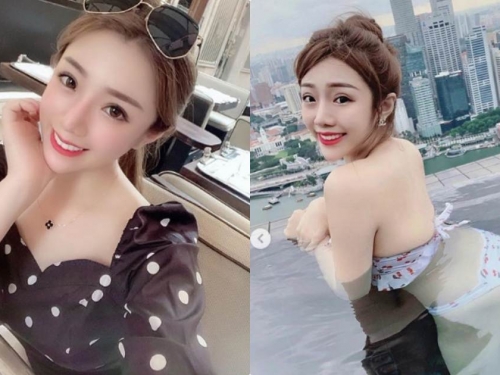 正妹火辣身材在水中現形，「渾圓蜜桃臀」殺傷力超強！