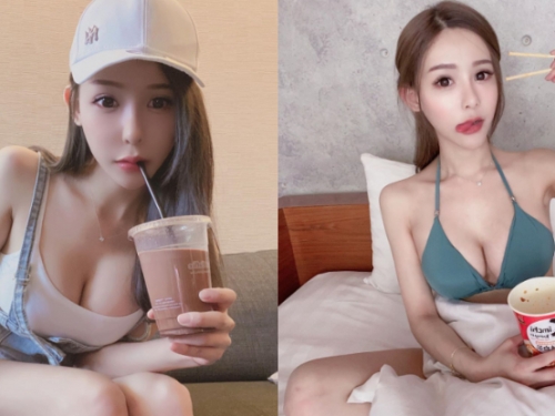 強大乳力！「蘇詩尹Sue」往前一傾掏出壯觀雙峰，智慧囤脂系統逆天到科學都放棄！