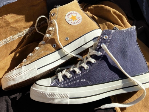 工裝控注意！CONVERSE X CARHARTT WIP推出三色拼接百搭球鞋，荷包又不爭氣的交出去了