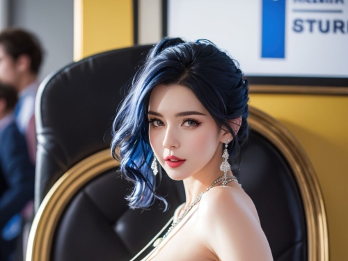 a sample of Ink's work-uncensored-Blue Hair