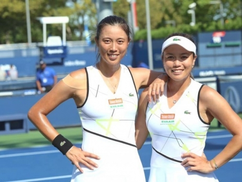 網球》詹詠然、詹皓晴強勢扳倒中國組合 北京勇闖女雙16強