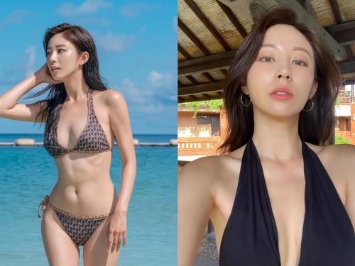 骨感大隻馬正妹「BORA KIM」零死角美貌讓人秒戀愛　辣秀六塊「川字腹肌」身材超驚人