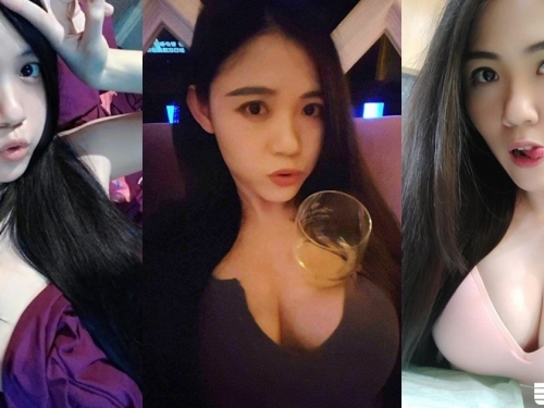 南台灣「裸睡巨乳妹」！胸大到能夠「酒杯放奶」！更愛乳壓桌面～讓人快要覺醒了...