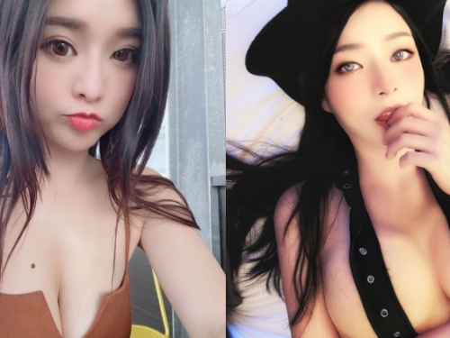忽有龐然大物拔山倒樹！巨乳版禰豆子「Angela郭鬼鬼」奶壓鏡頭好邪惡