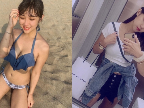 健身房一對一正妹私教！「Bonnie 寶倪」火辣又健康，比基尼玩沙照讓人好衝動！