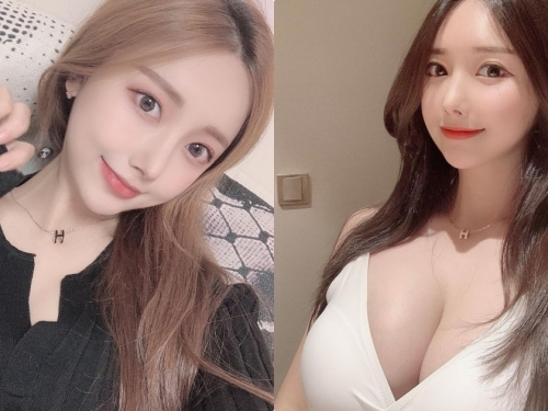甜心正妹「穿上比基尼有大反差」，「傲人的美胸」好讓人驚豔！