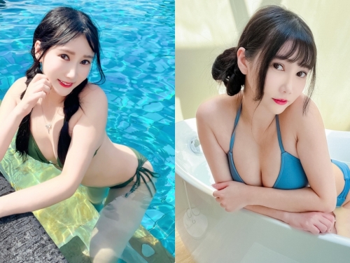 火辣誘惑美乳！與「又又 黃鈺文」在TRE相見歡！