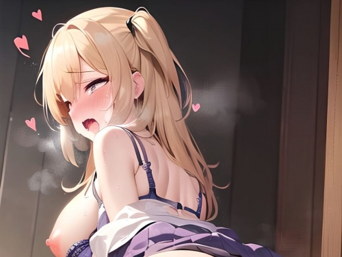 [AI Generation] Hentai portrait of a girl who goes mad on horseback part2