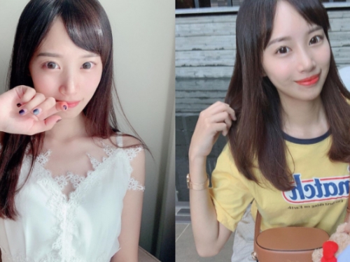 超清甜鄰家女孩！校園甜心「楊小皮」白皙稚嫩磁力超強，男同學巴著不肯放的女友型！