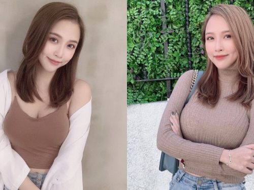 高顏值「超甜美正妹」傲人視角讓人難以抵抗！極品飽滿身材有夠犯規呀