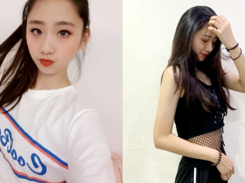 幼齒美女魅力難擋！「柯智雯」長髮白皙甜笑超清新，狂力舞動性感姿態迷死台下男同學！