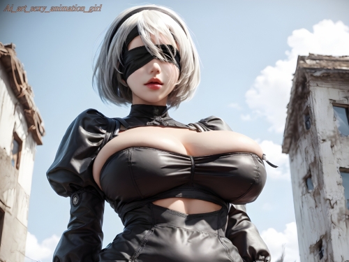 ai girl photo-battle doll-R