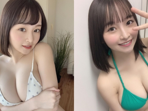 混血小隻馬「超兇H奶大到驚人」，「快蹦出的大乳量」好極品呀！