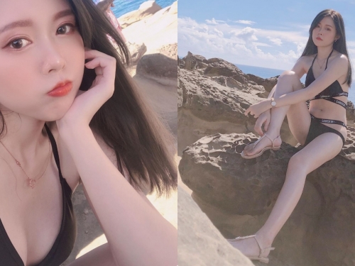 深奧象鼻岩「遇見性感比基尼妹」，「超殺的曲線」讓遊客都看暈！
