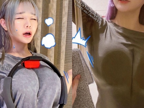 星期一的豐滿！「真人巨奶」開工上線，「暴力猛乳」卡健身環還嬌喘