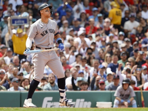 MLB》又吞3K！「法官」賈吉慘寫生涯罕見不名譽紀錄 洋基遭紅襪橫掃