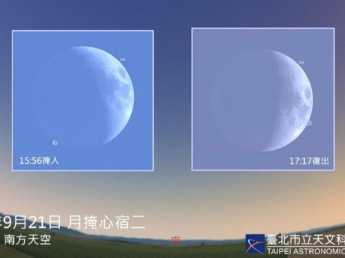 星星消失秀！天文奇景「月掩心宿二」最佳觀賞時間曝