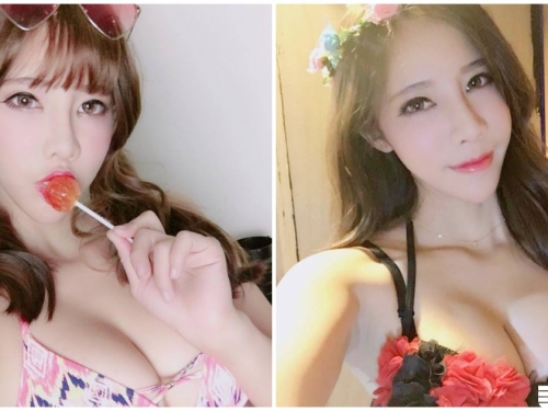 DJ界女神「爆乳吃棒棒糖」！「邪惡美乳」讓粉絲都好心動！