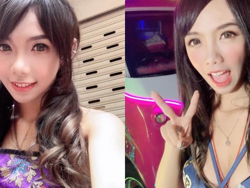 正妹舞者「小咩 Star」萌度特別高，宮廟演出時造型辣暈了！