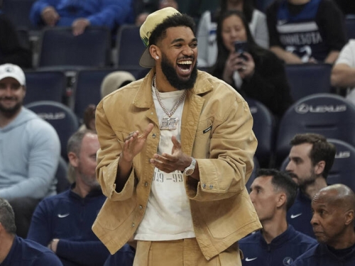 NBA》恐怖灰狼來了？ 明星中鋒湯斯季後賽前有望復出