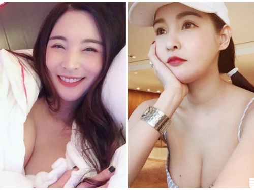 讓人伸手摸奶「測深度」！辣模Ｅ級胸部「深溝大到可塞下手」！
