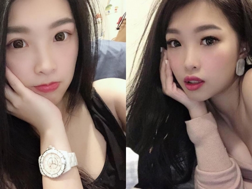 美乳直播主「糖果Candy」化身誘人女僕，養眼胸型「視角好逼人犯罪」！