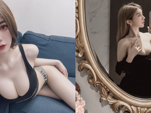性感甜心「天燈妹」巨乳細腰超犯規！爆乳洋裝挺「雪白北半球」辣得好誇張！