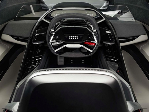 這不是戰鬥機座艙！Audi 發表純電超跑 PB18 e-tron ，中置駕駛艙戰鬥氣息太兇猛