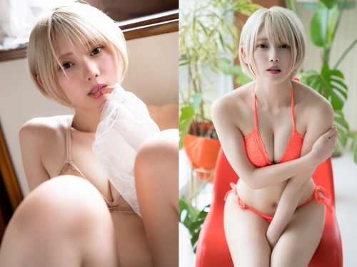 短髮俏妞「篠崎こころ」爆乳比基尼展現誘人曲線　色氣充沛撩人表情整個超引戰