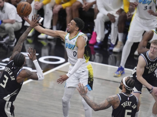 NBA季後賽》哈里伯頓準絕殺！ 溜馬延長賽瘋狂大逆轉淘汰公鹿