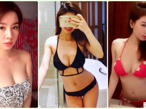 超可愛！「白嫩美乳妹」螞蟻纖腰太迷人！極品好身材讓人快把持不住了…