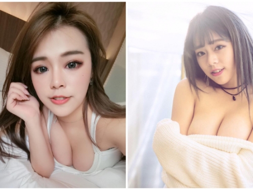 「爆乳正妹」上空捧奶太惹火！激正顏值還有「火爆身材」簡直是完美配置！
