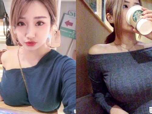 助教怎麼這麼辣！正妹「超標乳量」整個放在桌上，上衣「撐好撐滿」好想當學生呀～