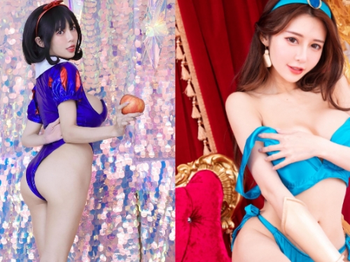 成人童話！「安希」一人猛切公主模式，「巨乳翹臀」色誘小矮人！