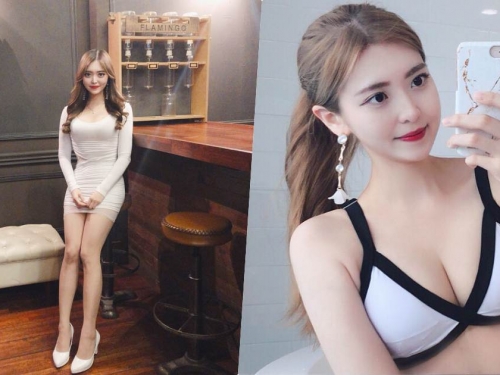 甜心辣乳妹「曲線好正點」，火辣自拍「胸型超完美」！