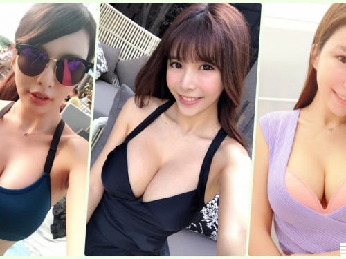 受不了！爆乳女神「超兇悍美乳」畫面好迷人！胸前「大肉包」秒殺一票粉絲…