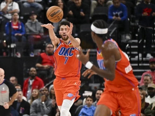 NBA》雷霆強硬防守創開季6連勝 快艇新主場一勝難求