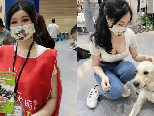 導盲犬協會義工Mavis是「台越混血正妹」　人美心善還有火辣身材