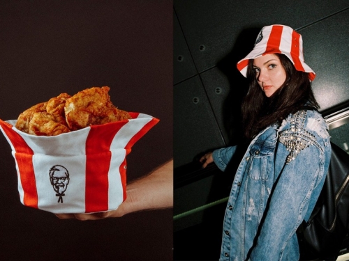 這不是肯德基！KFC找來街頭品牌推出限量漁夫帽，惡搞竟變炸雞桶...