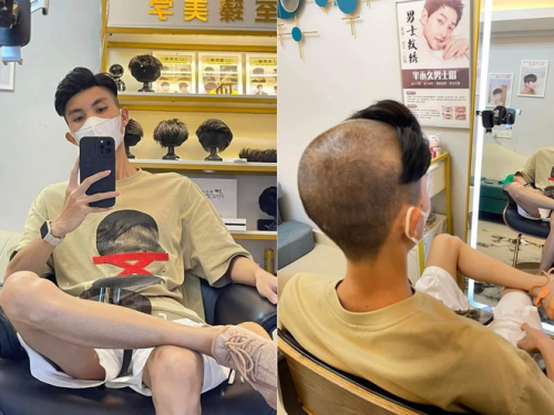 夏天想要帥又涼？ 網爆笑︰這髮型獨領風騷呀！