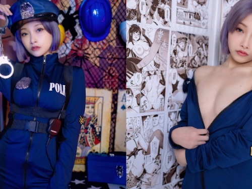 高冷女警員「霓霓」牆角偷發情，「鬆開理性」從現實的防線中瓦解！