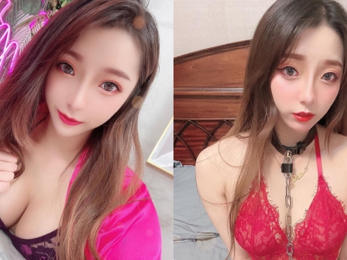 電眼正妹「薇幸」火紅爆乳裝曲線超犯規，「魅惑內衣造型」讓人睡不著了！