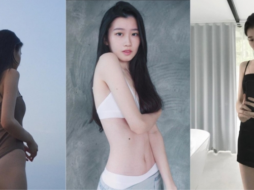「質感美女」仙氣逼人！小露性感走在時尚尖端的小龍女！