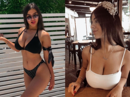 無法承受的重！爆乳妹大奶放餐桌上　濃醇奶香飄散網友螢幕前暴動～