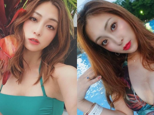 美艷紅唇姐姐「度假照辣翻」，超魅惑眼神立刻把你電暈！