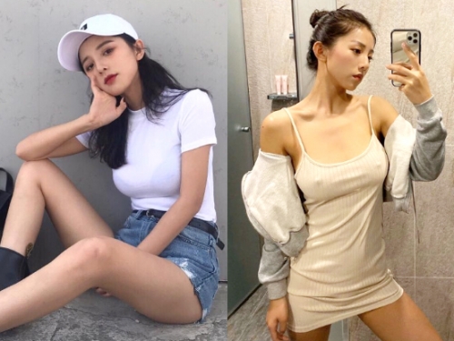 安捏母湯！清新美女「沙小芊」不穿內衣大現性感激凸，兩顆形狀讓人看了血脈噴張！